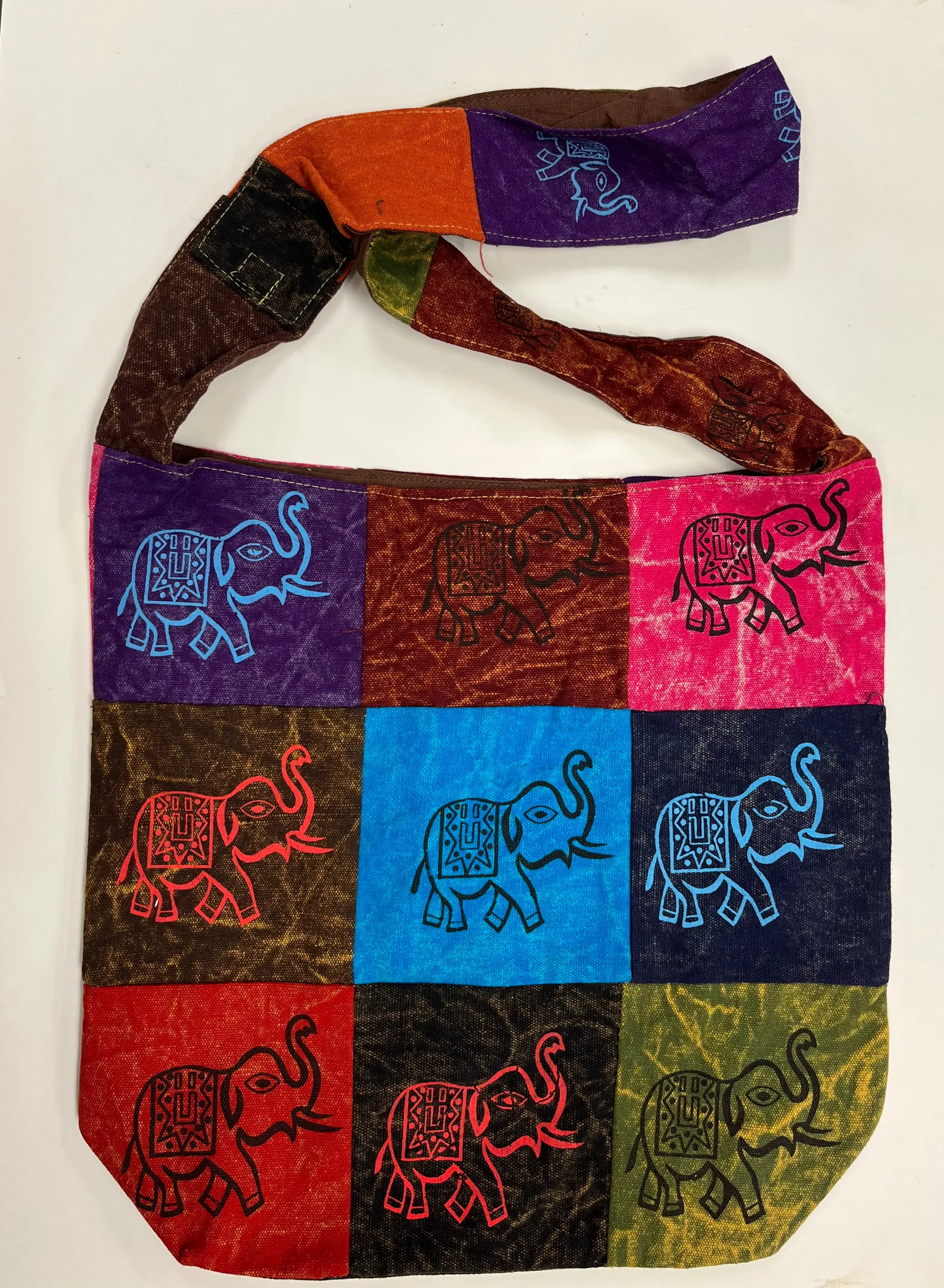100% cotton bag with zipper