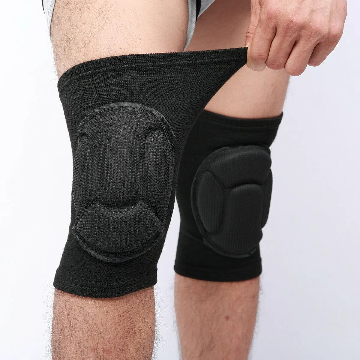 2x Professional Knee Pads for Sports, Work, and Construction