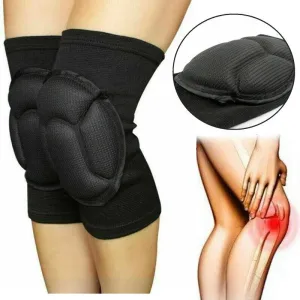 2x Professional Knee Pads for Sports, Work, and Construction