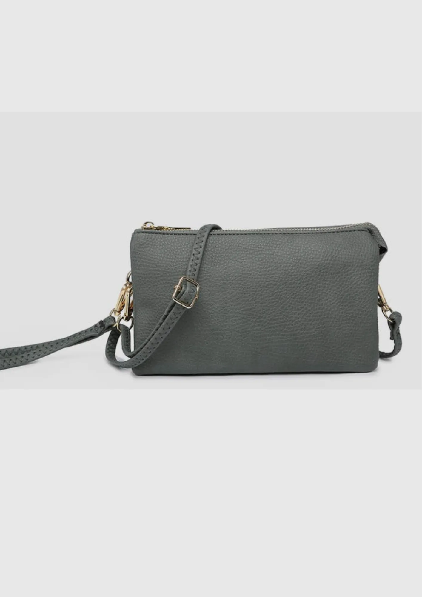 3 Compartment Crossbody/Wristlet