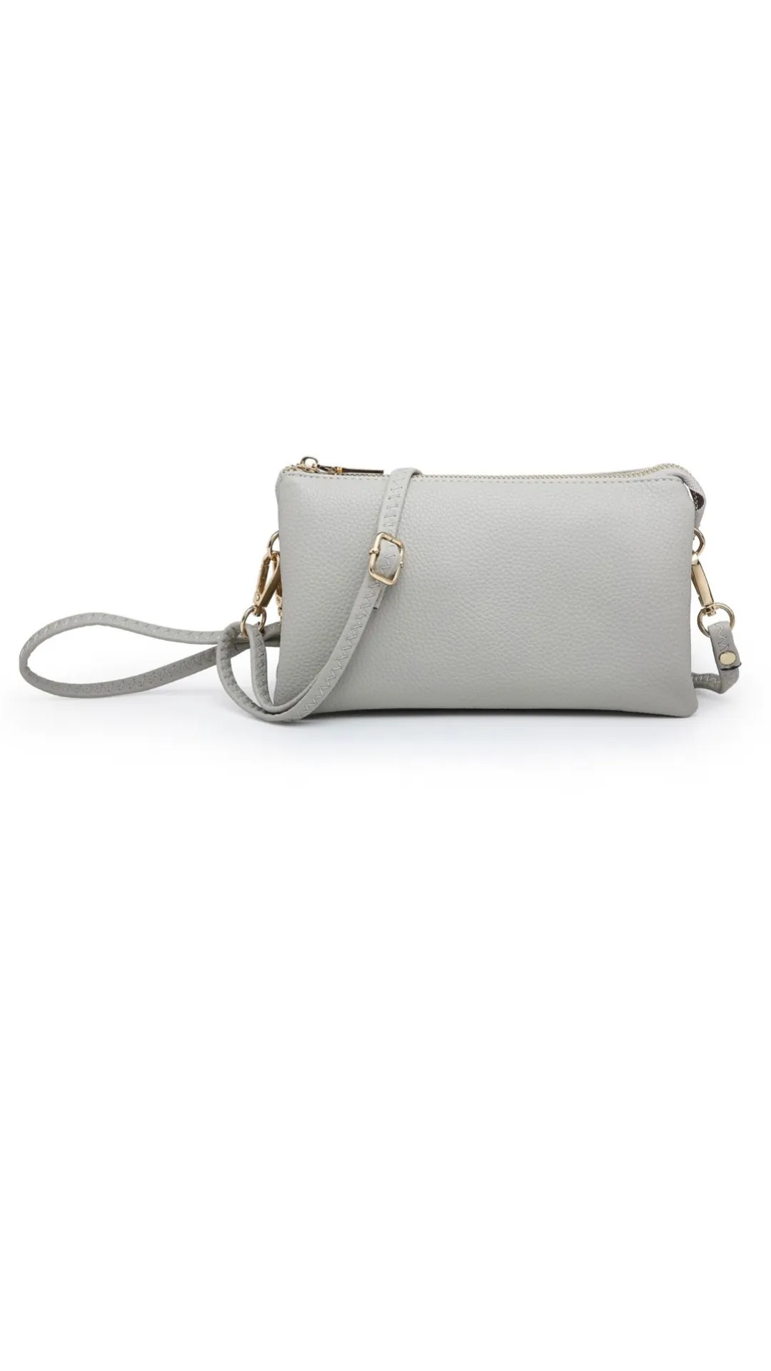 3 Compartment Crossbody/Wristlet