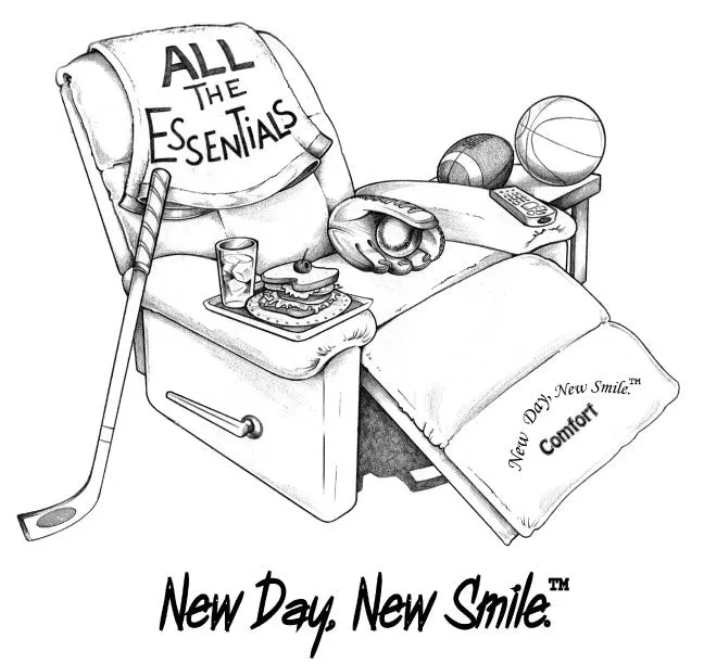 All The Essentials (sports fanatic men's tee)