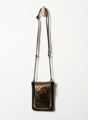 Anita Mini Bag in Metallic Bronze