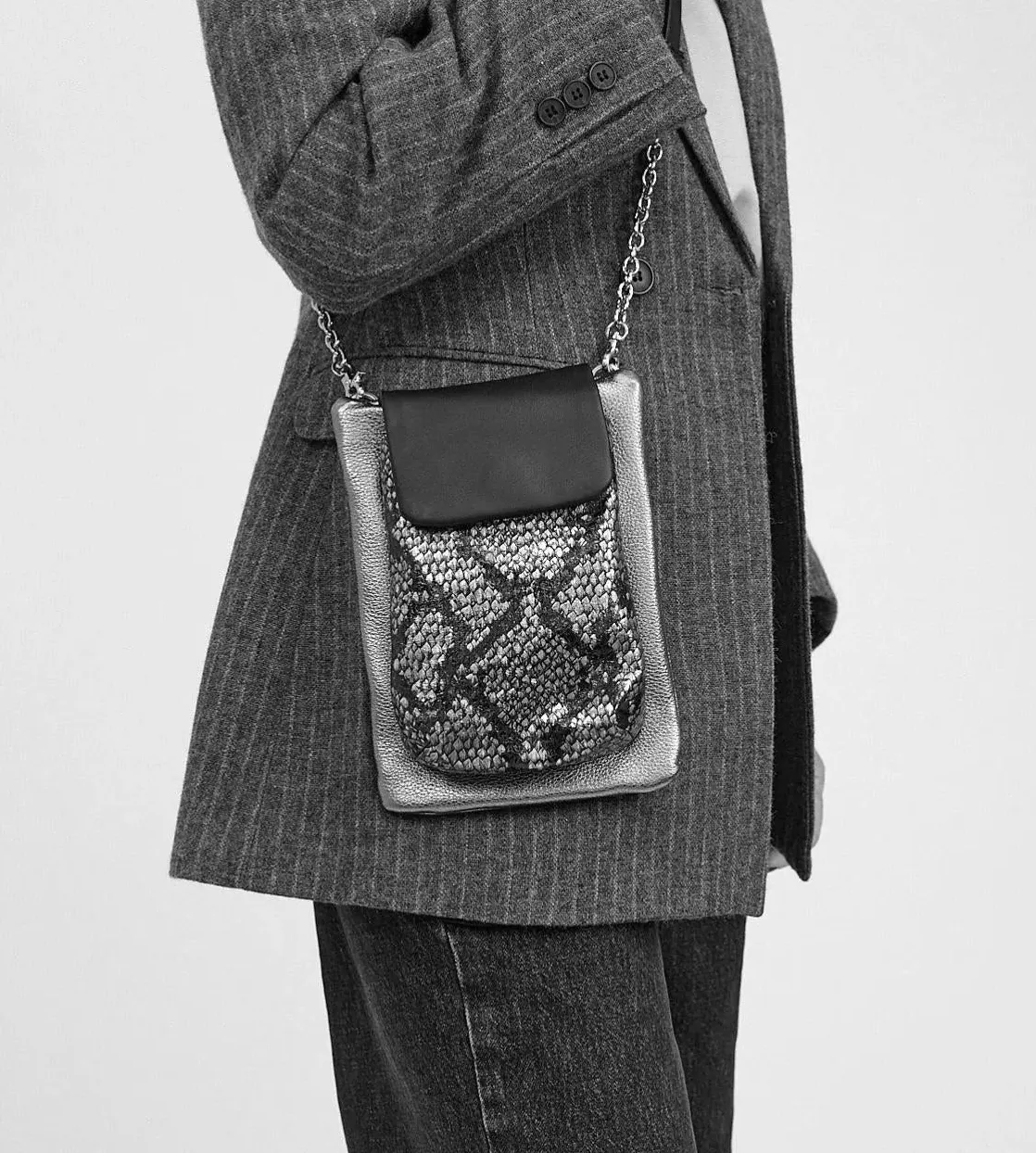 Anita Mini Bag in Metallic Bronze