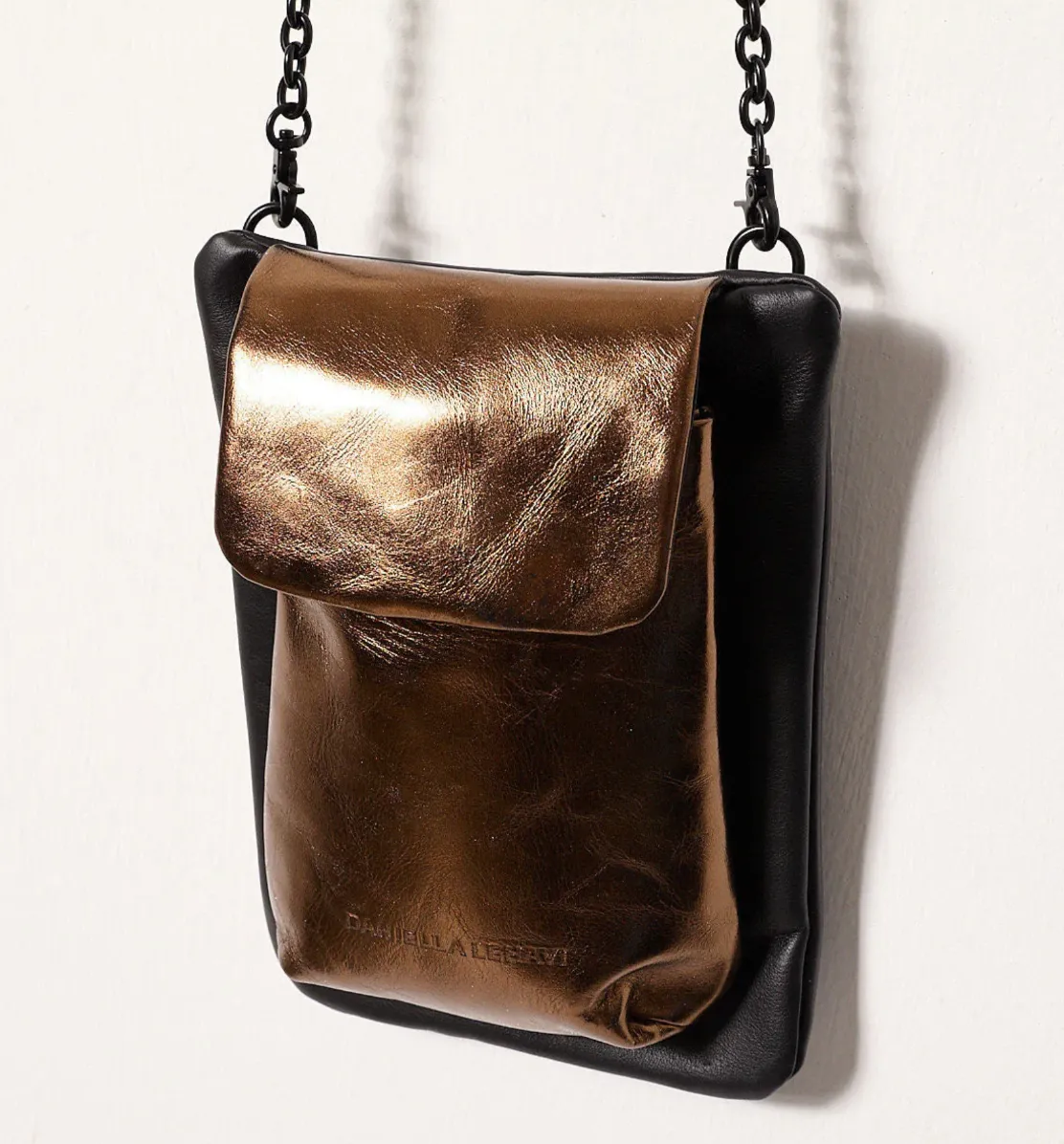 Anita Mini Bag in Metallic Bronze