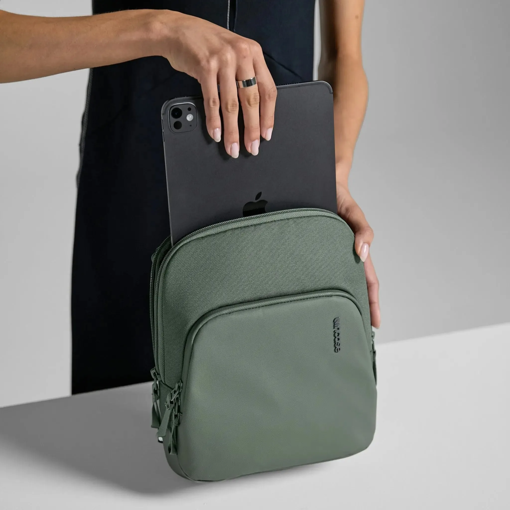 A.R.C. Crossbody Bag With ReSpun 100% Recycled Polyester