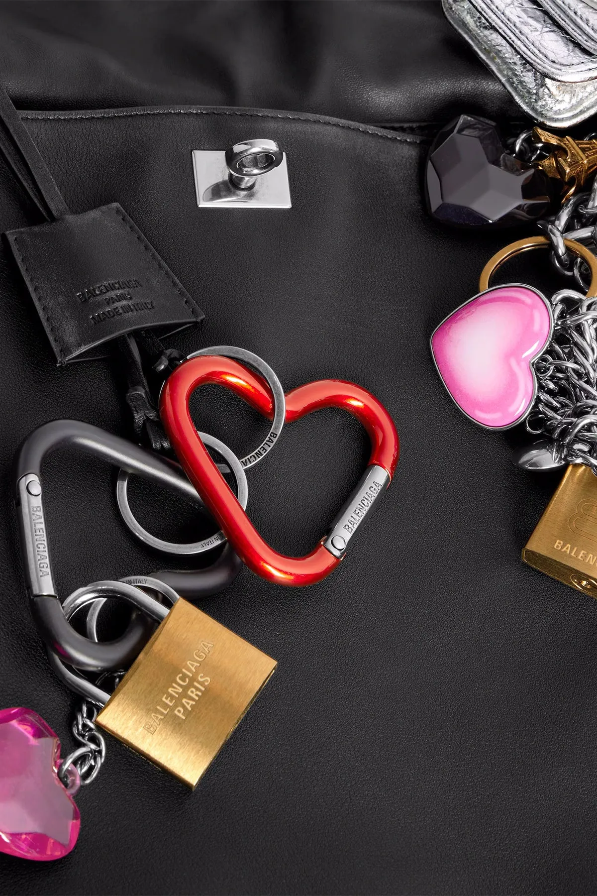 BALENCIAGA | RODEO LARGE HANDBAG USED EFFECT WITH CHARMS