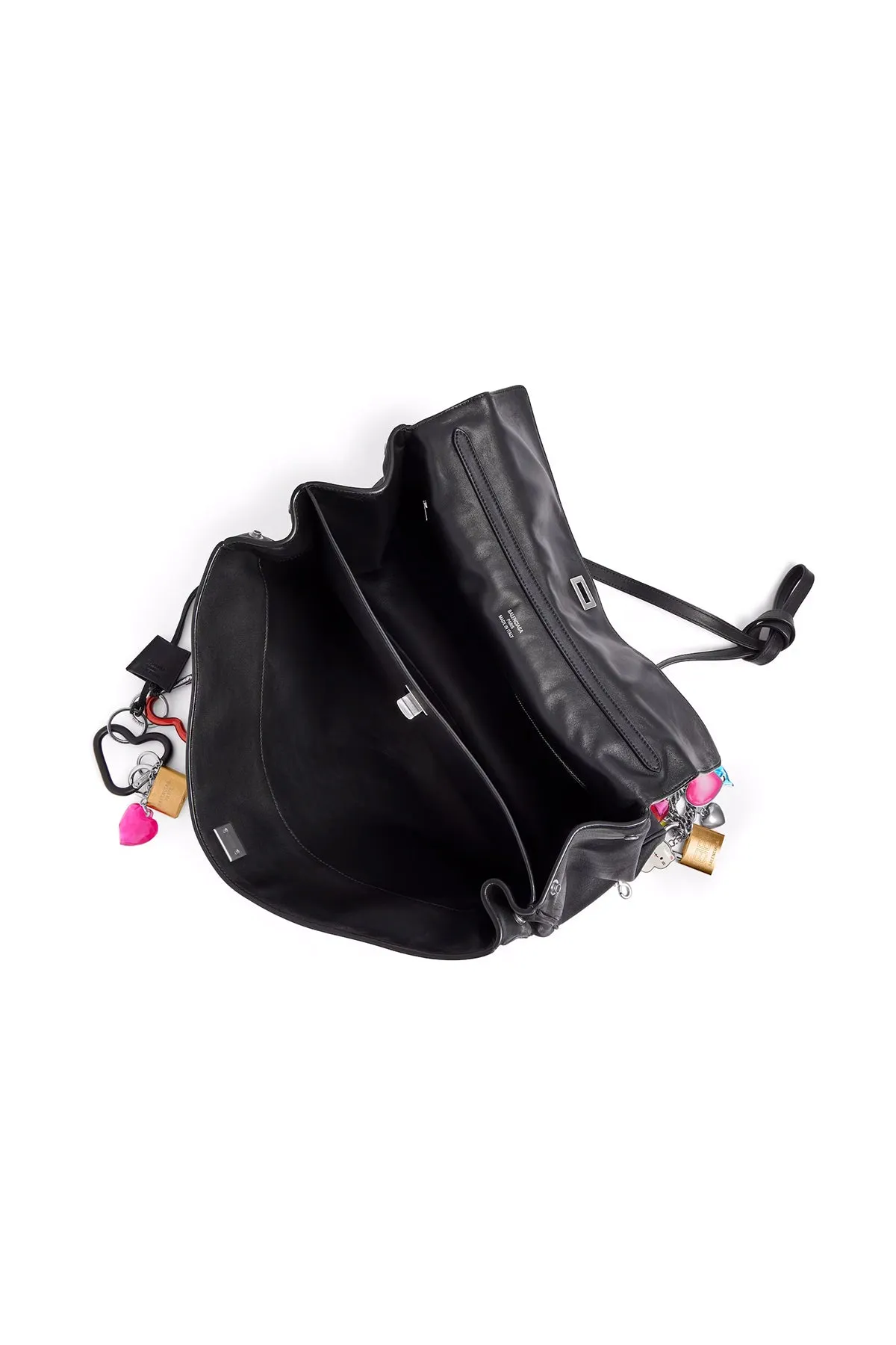 BALENCIAGA | RODEO LARGE HANDBAG USED EFFECT WITH CHARMS