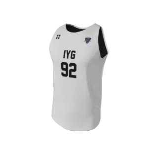 Basketball LiteOneX - White & Black Jersey LiteOneX Jersey. (x 10)