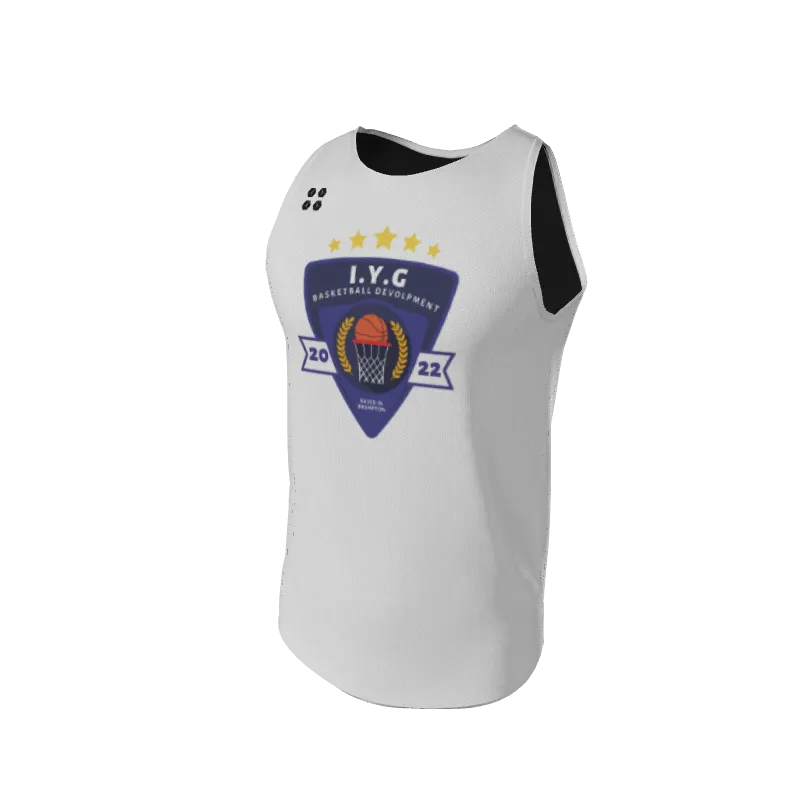 Basketball LiteOneX - White & Black Jersey LiteOneX Jersey. (x 11)