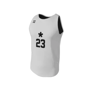 Basketball LiteOneX - White & Black Jersey LiteOneX Jersey. (x 8)