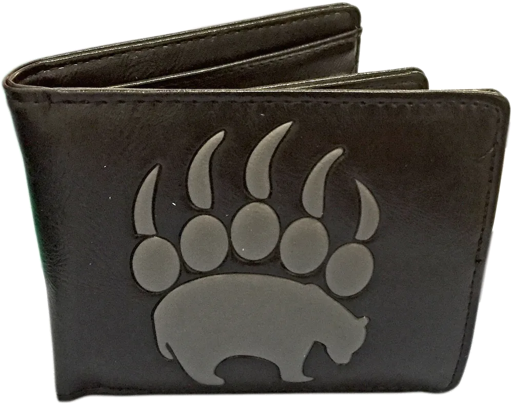 Bear Paw Tri Fold Totemic Wallet