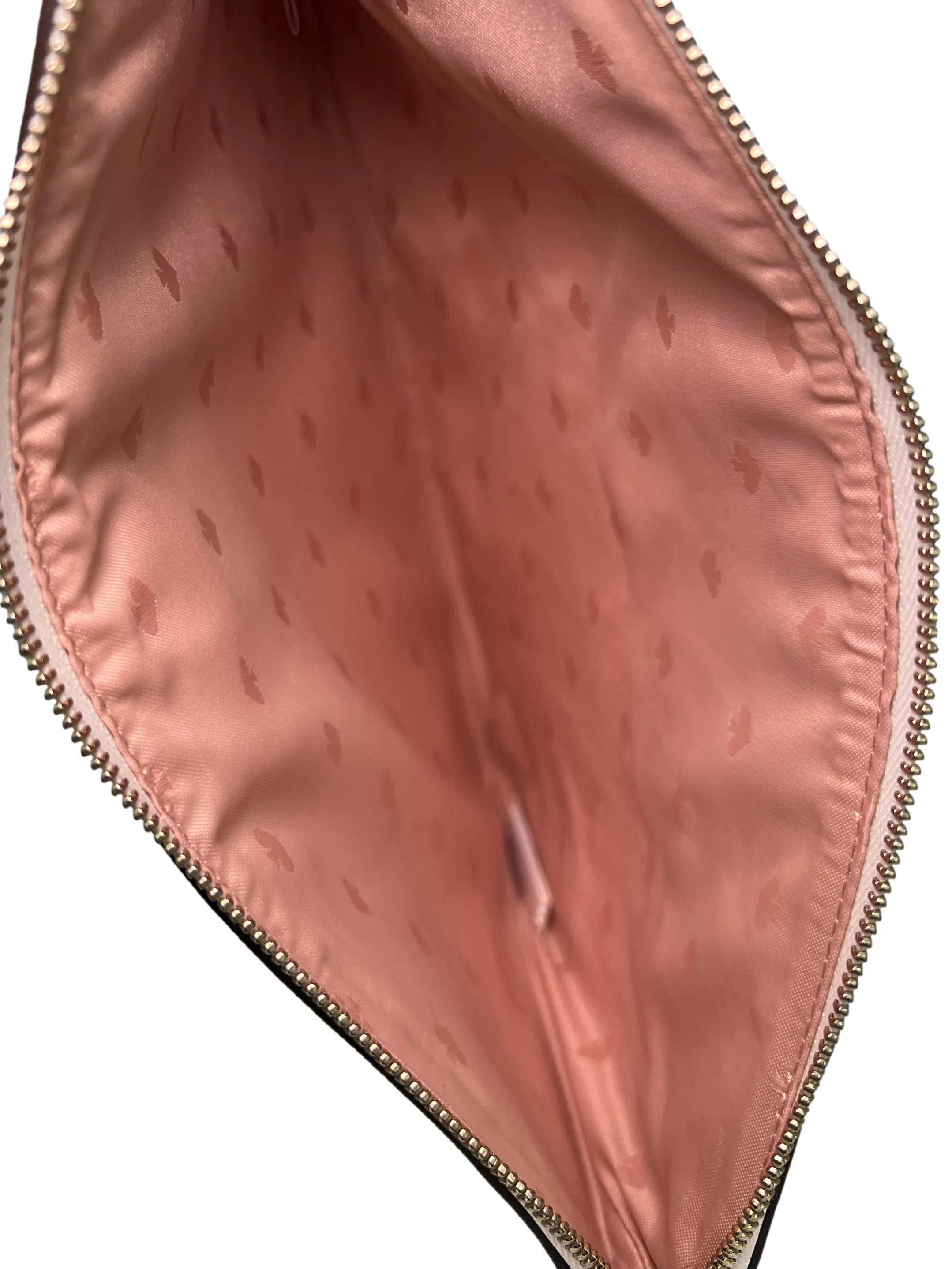 Beige Rattan Strawberry Clutch
