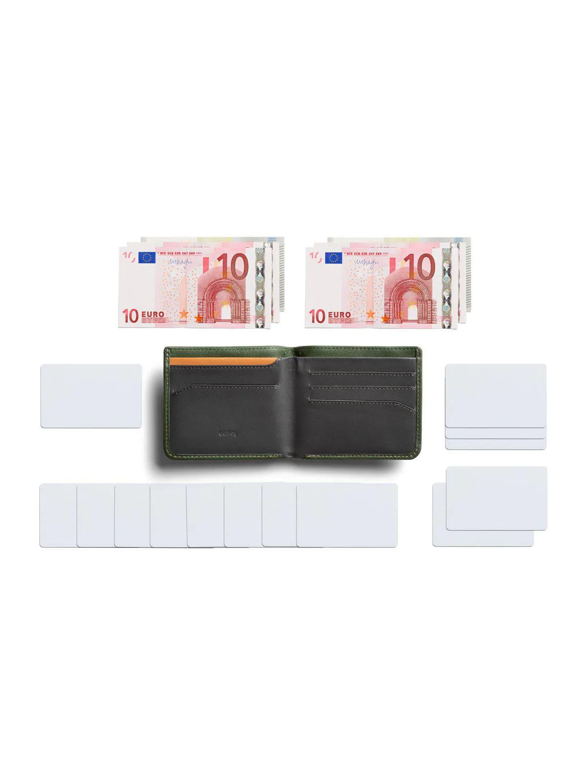Bellroy Hide and Seek Wallet Ranger Green RFID
