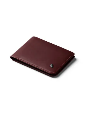 Bellroy Hide and Seek Wallet Wine RFID