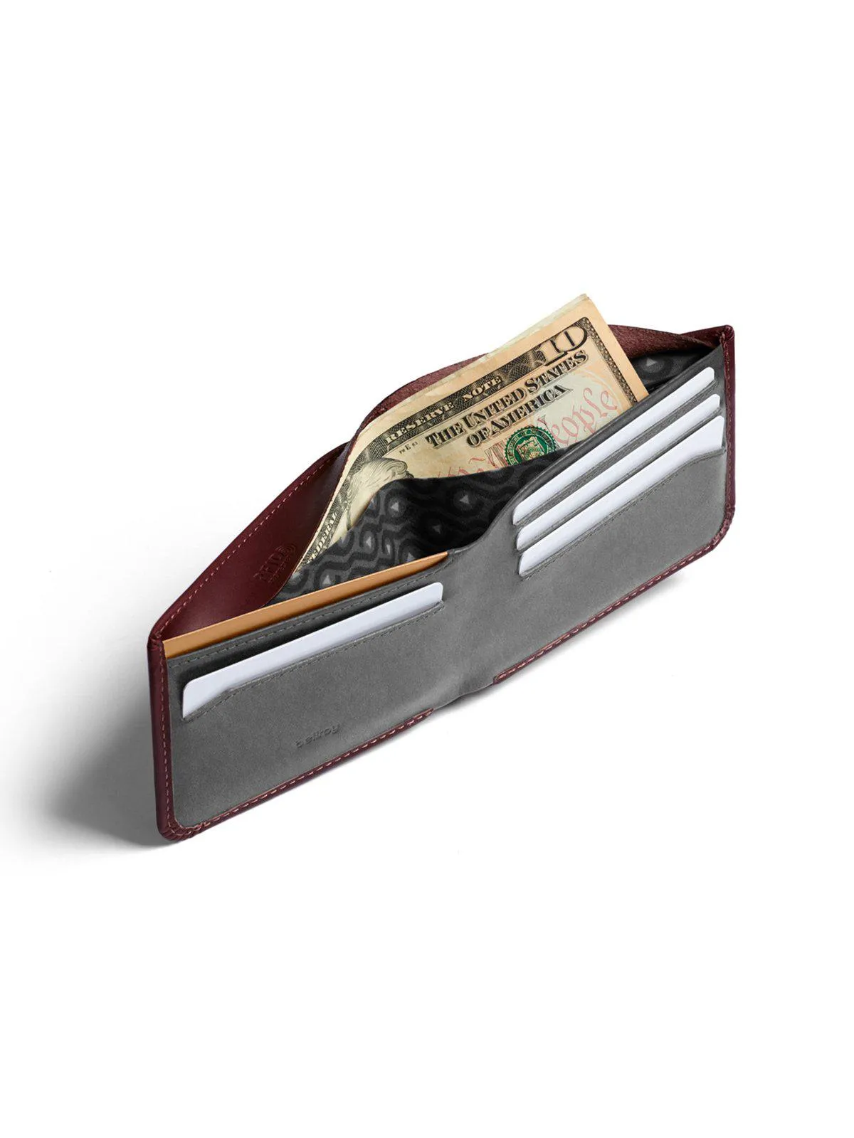 Bellroy Hide and Seek Wallet Wine RFID