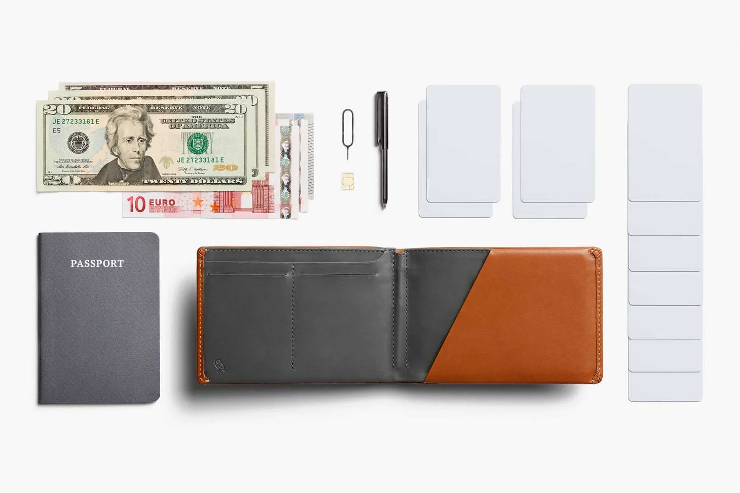 Bellroy Travel Wallet - Caramel