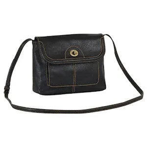 BG21089816BLK Coral Ridge Crossbody Black Purse