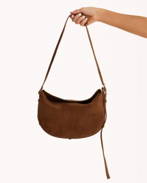 BILLINI Faux Suede Collins Crossbody Bag
