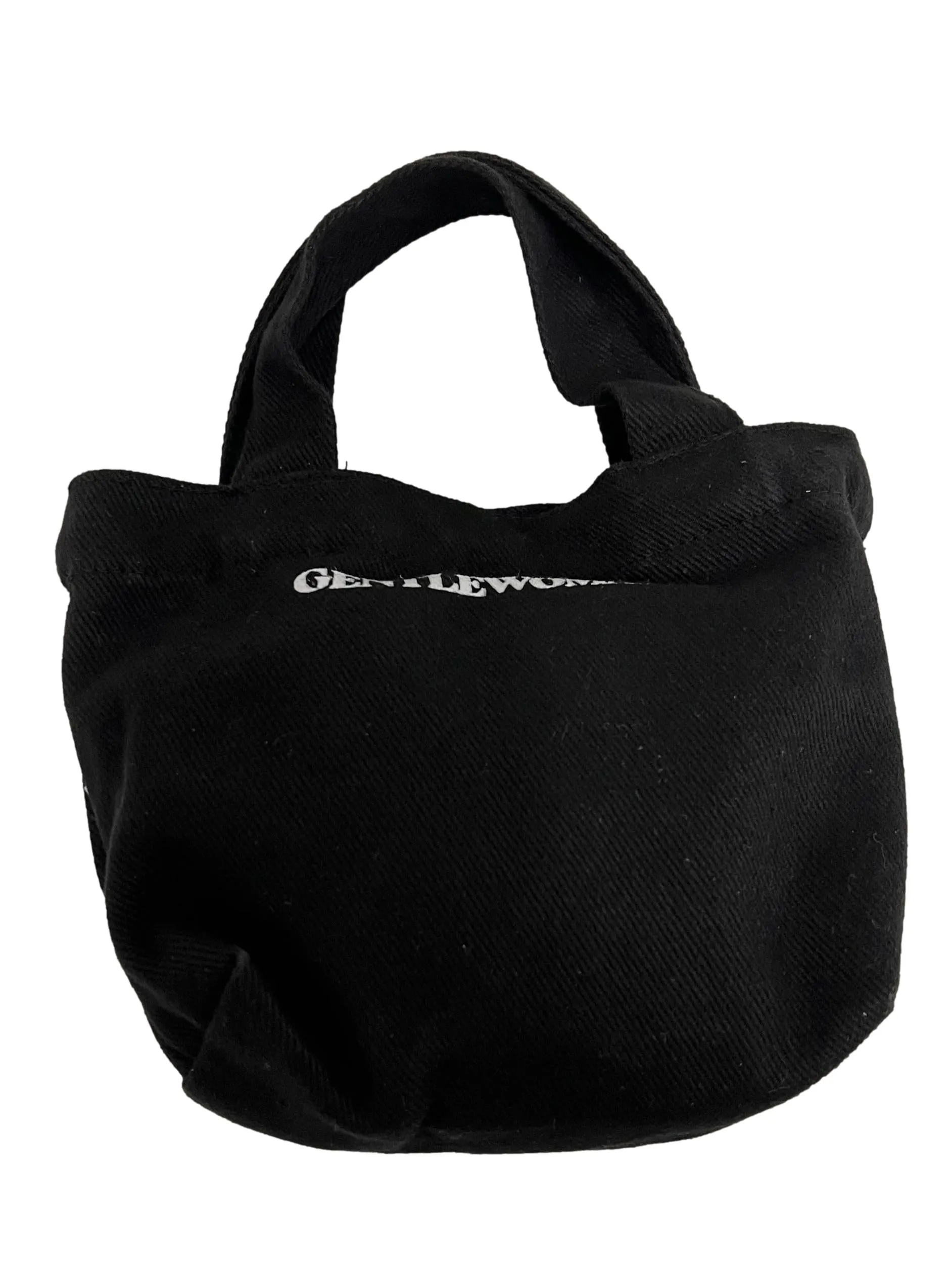 Black Micro Tote Bag