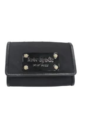 Black Nylon Coin Wallet