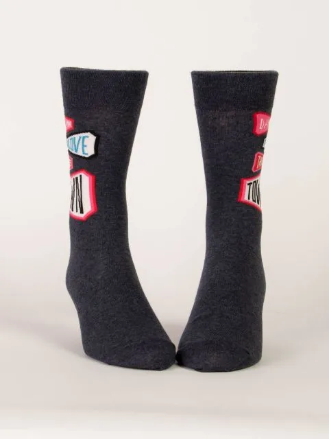 Blue Q Damn I Love This Town Men's Socks