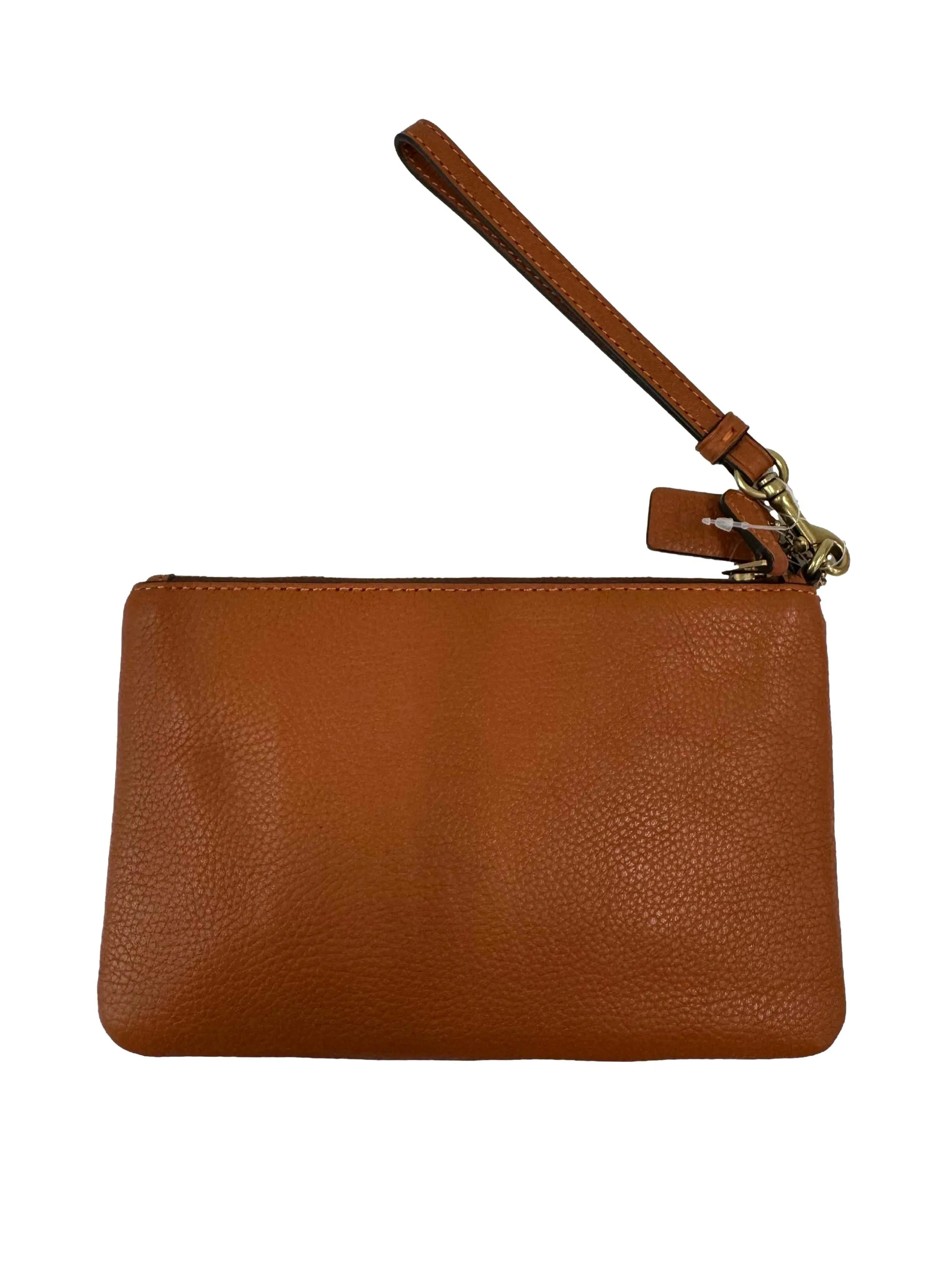 Brick Brown Wristlet