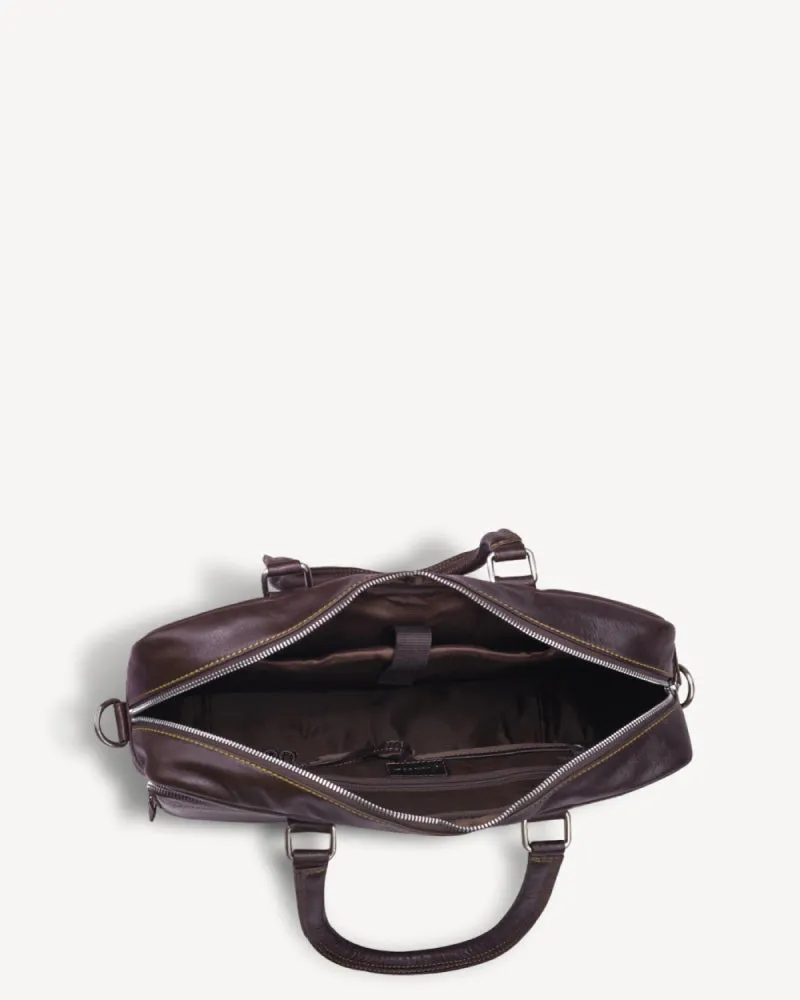 Bronco Laptop Bag - Brown