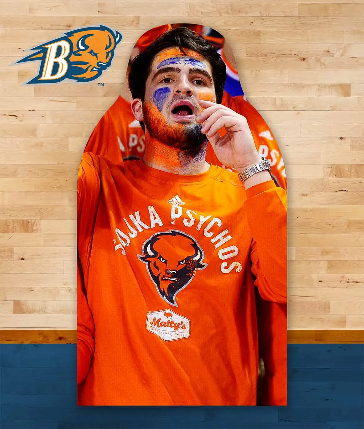 Bucknell Bison Fan Cutouts