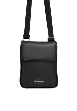 Calvin Klein Monogram Soft Phone Cb W/Gusset - Black