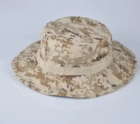 Camouflage Tactical Hat Military Bunny Bucket Hat  Cap Camo Men's Outdoor Sports Sun Bucket Hat Fishing Hiking Hunting Hat