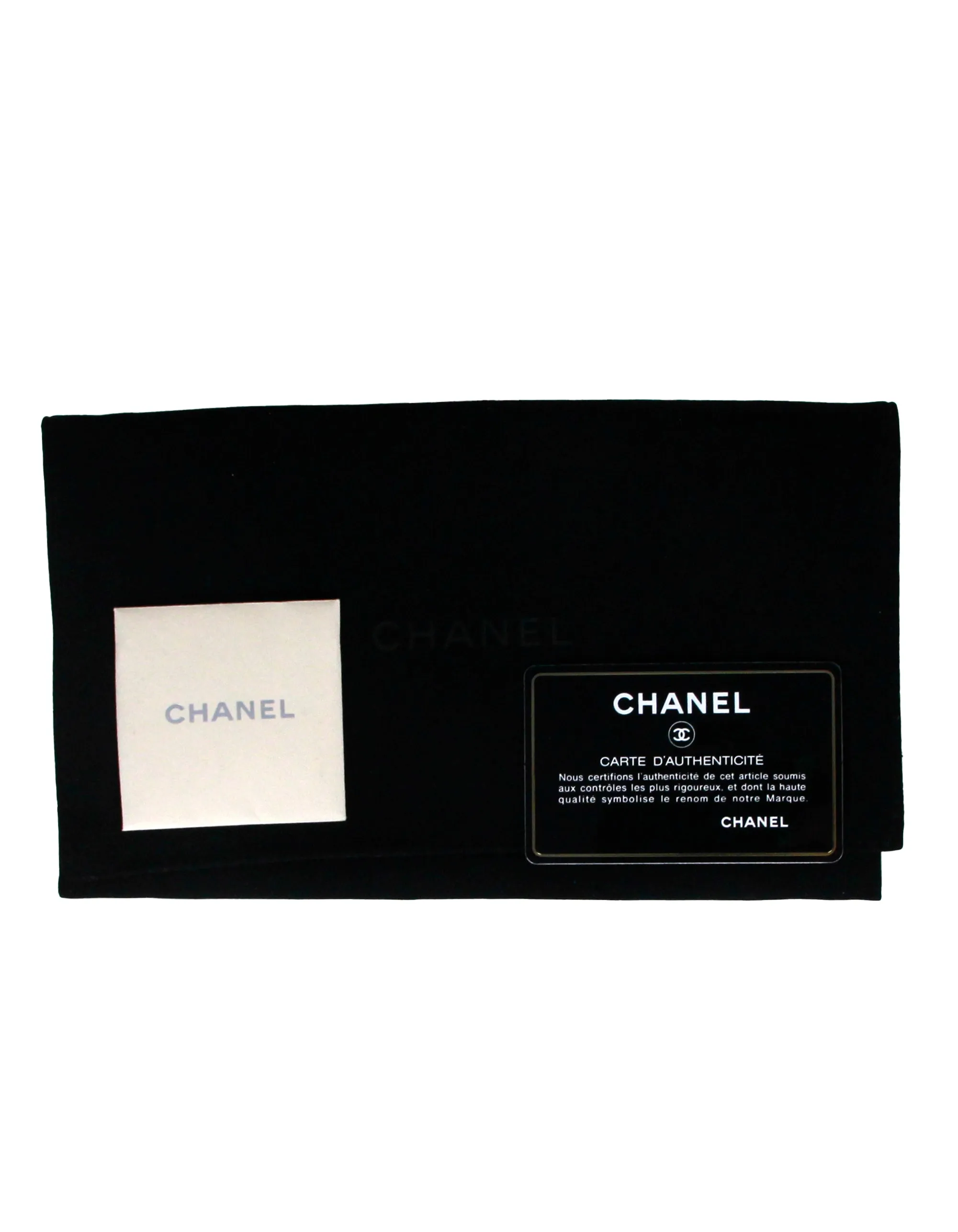 Chanel Blue Lambskin Quilted Large Gusset Flap Wallet