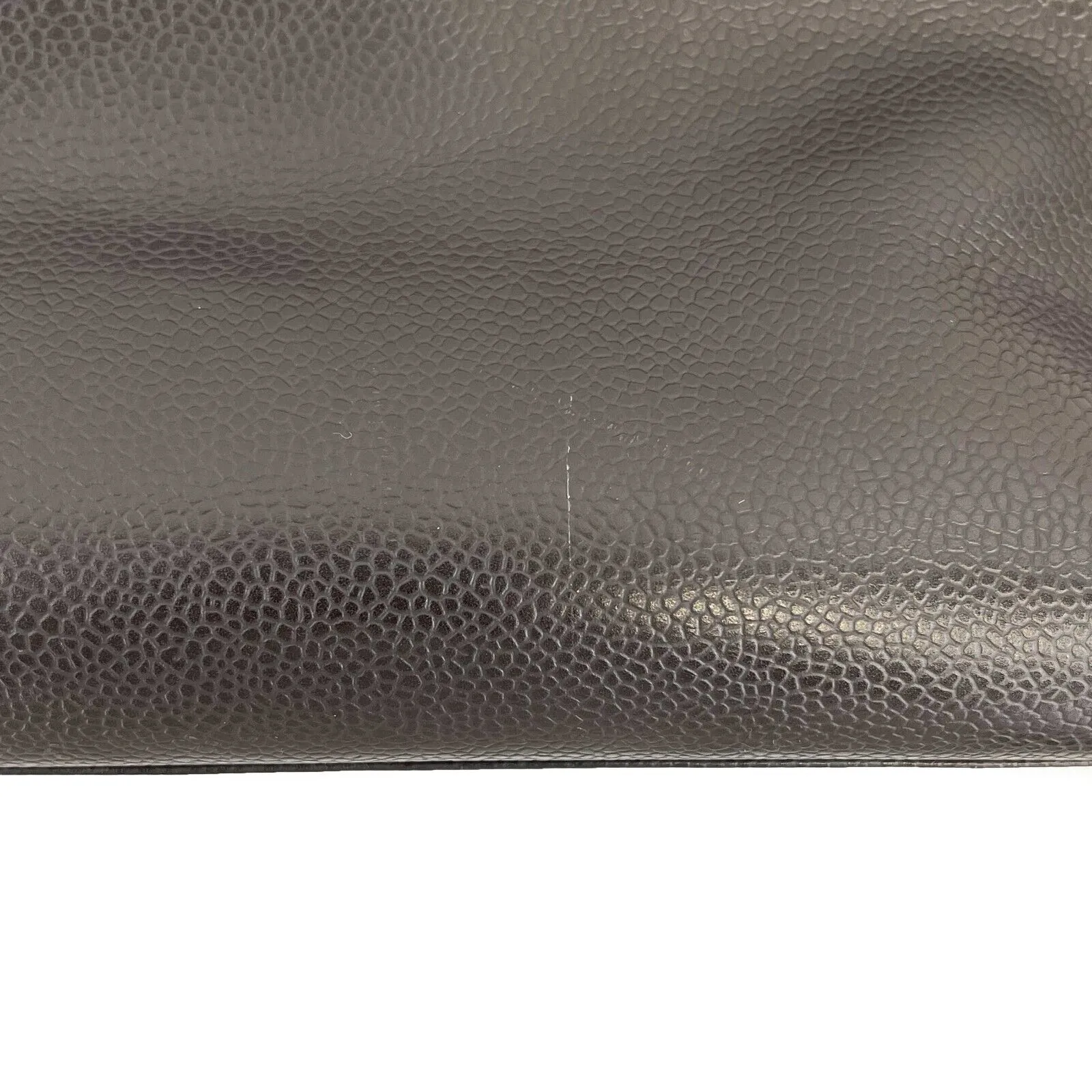 Chanel - Vintage CC Kelly Bag Dark Brown Caviar Shoulder Bag