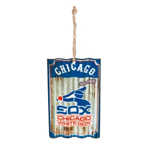Chicago White Sox, Metal Corrugate Ornament,3ot4205mc