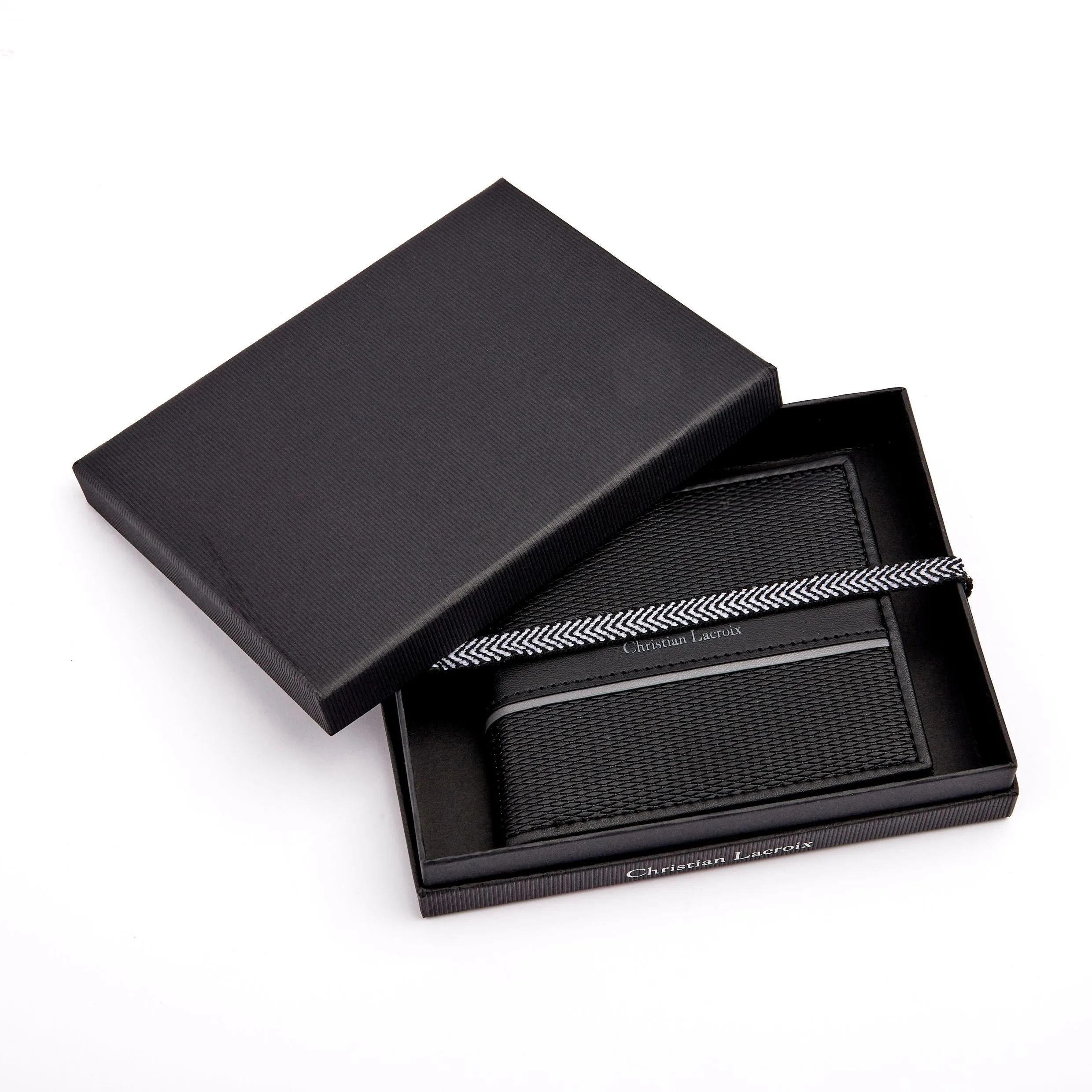 CHRISTIAN LACROIX LEW419A - Card wallet Caprio Black