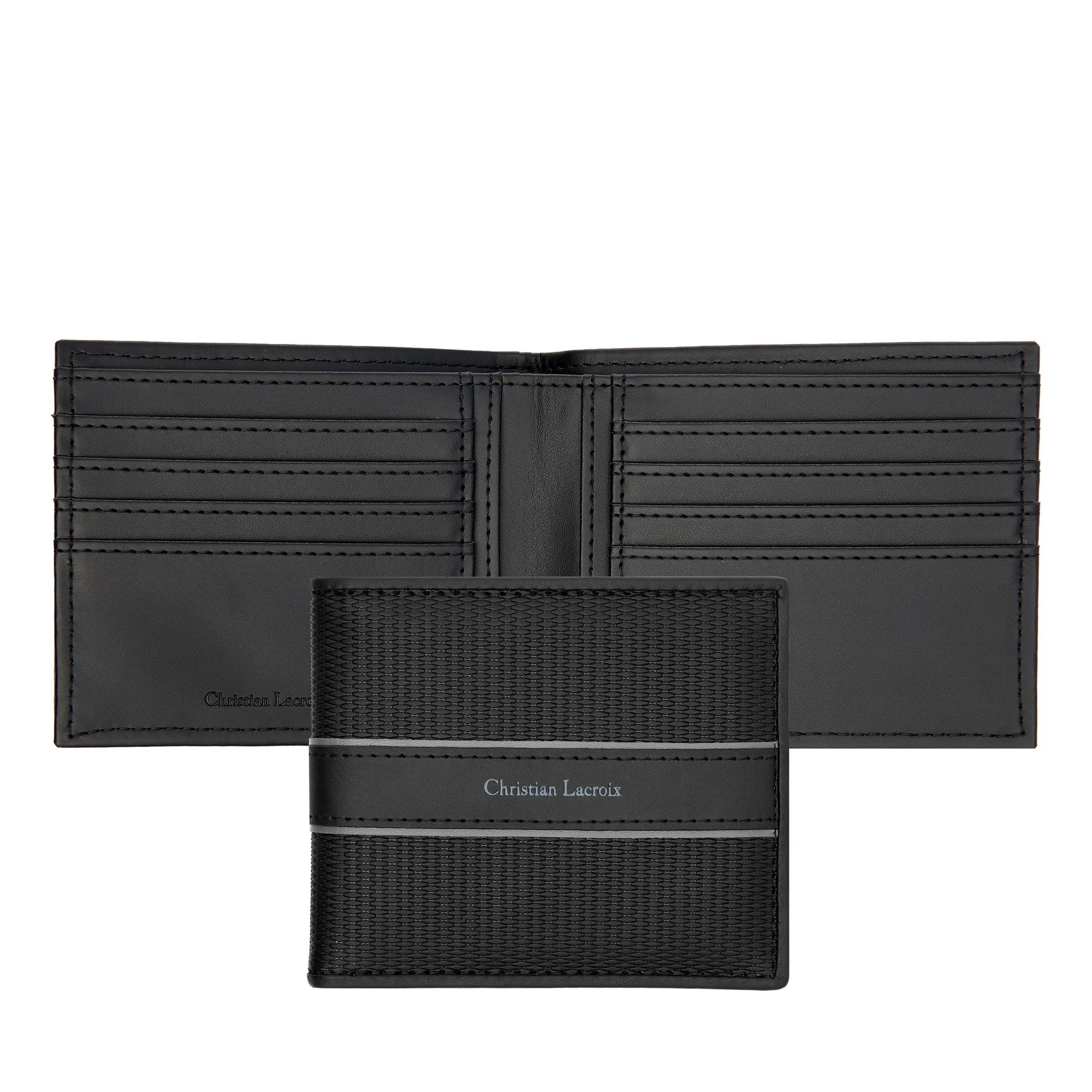 CHRISTIAN LACROIX LEW419A - Card wallet Caprio Black