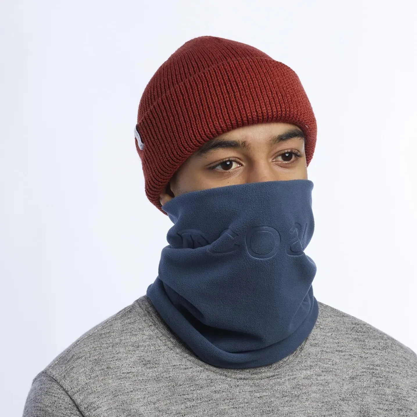 Coal  MTF Microfleece Gaiter - Slate