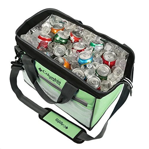 Columbia PFG Slack Tide Wide Mouth Thermal Carrier Coolers, Napa Green