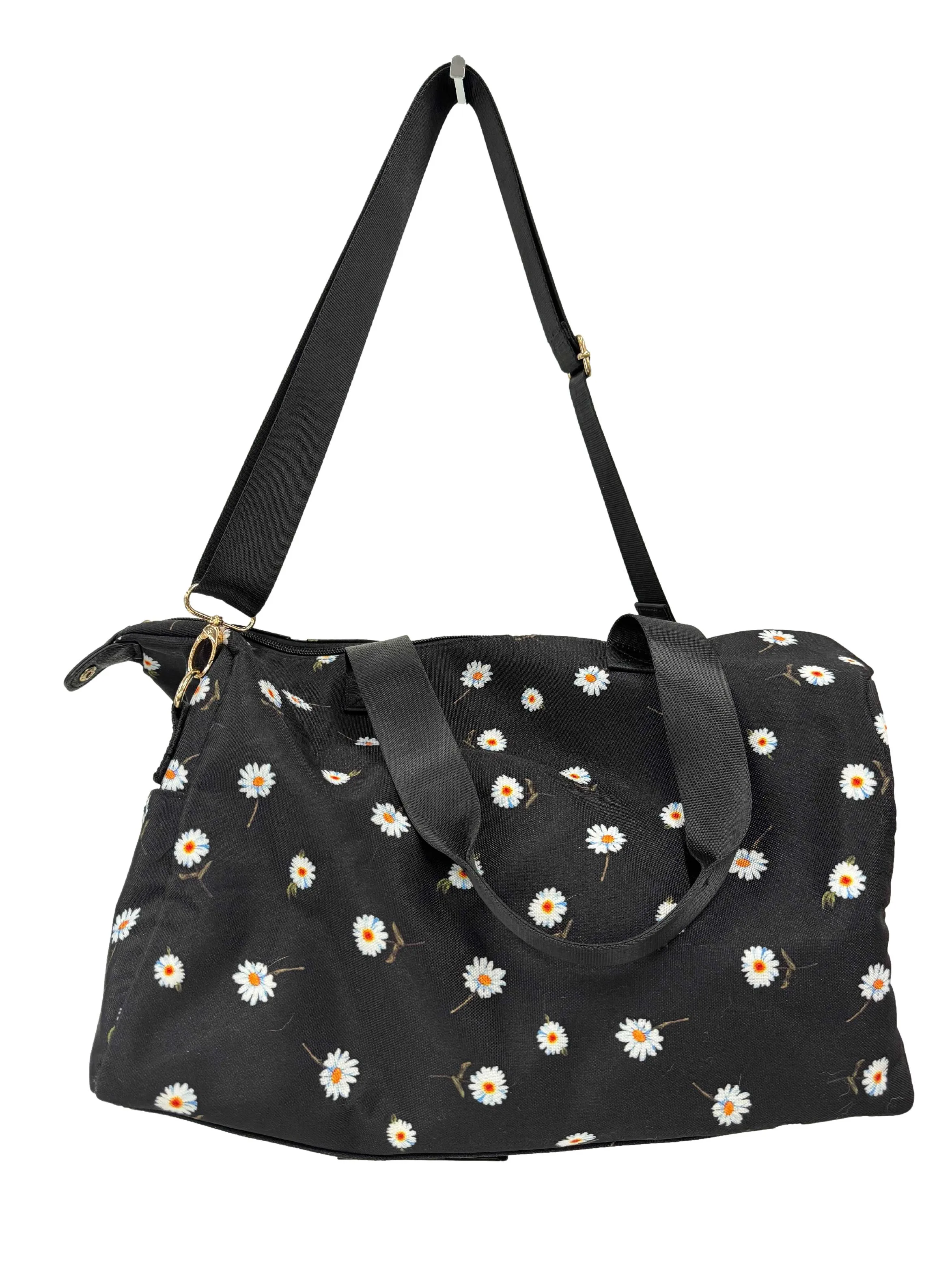 Daisy Printed Duffle Bag