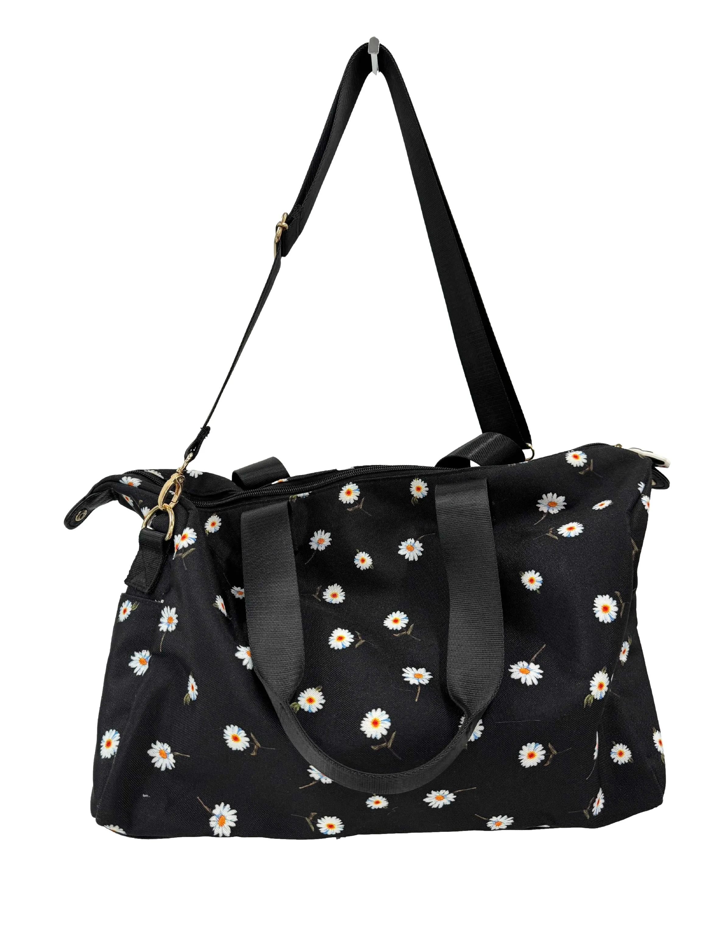 Daisy Printed Duffle Bag