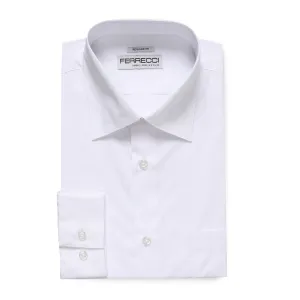 Ferrecci Virgo Snow White Regular Fit Dress Shirt