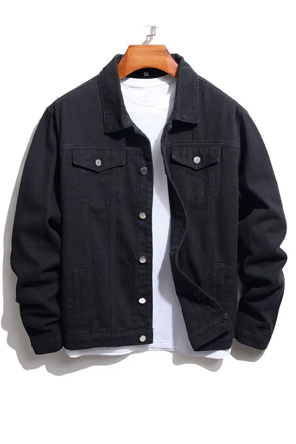 Flap Pocket Denim Jacket