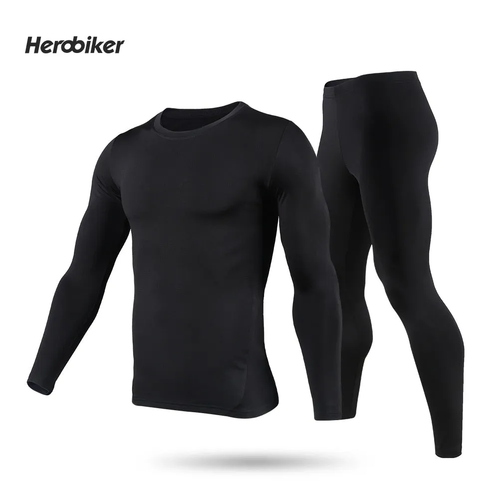 Fleece Lined Thermal Underwear Set
