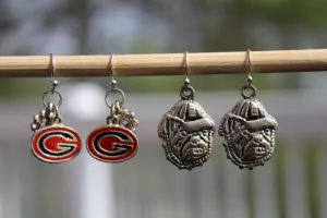 Georgia Bulldogs Earrings