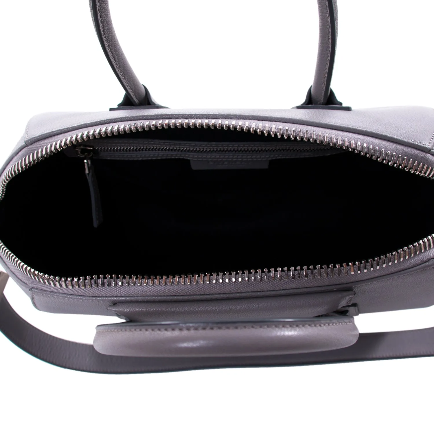 Givenchy Medium Grey Antigona Stachel Bag