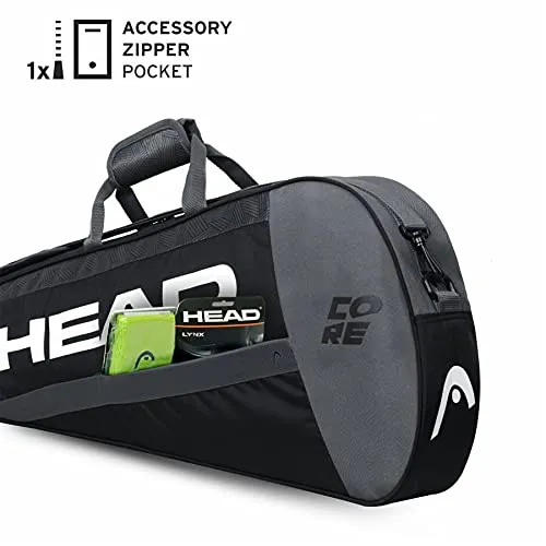 HEAD Core 3R Pro Kit Bag(Black/White)