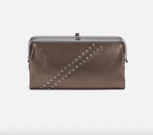 Hobo Lauren Clutch Wallet Pewter