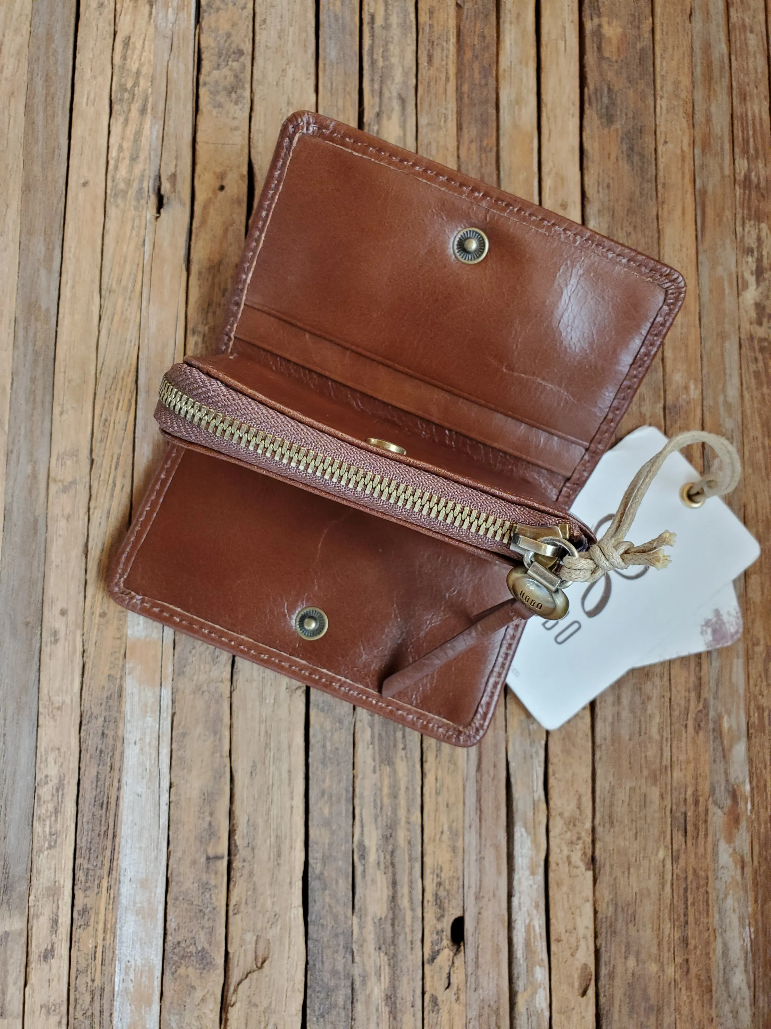 HOBO "Dart" Small Wallet in Woodlands