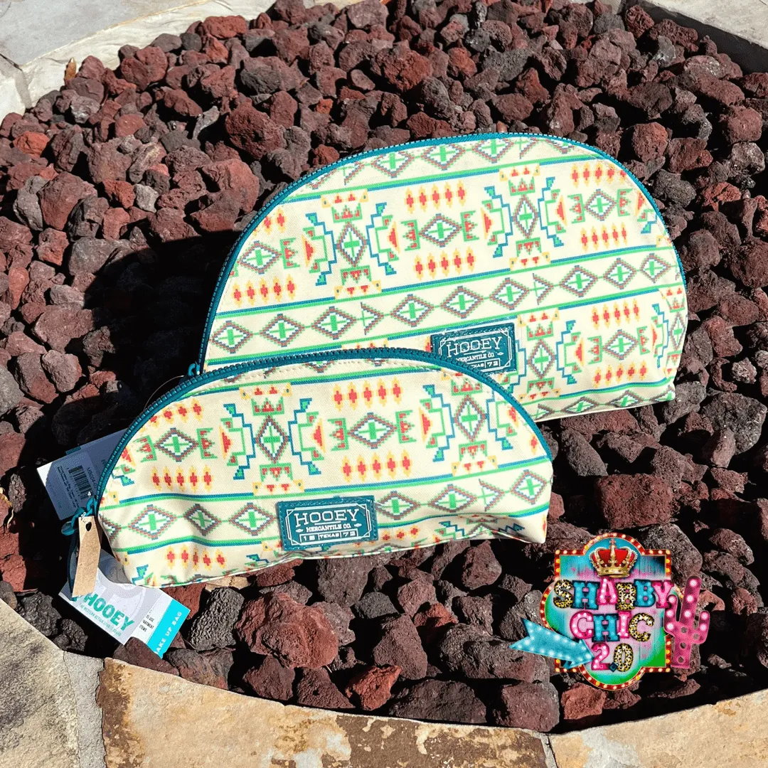 Hooey Makeup Bag - Aztec Print