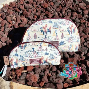 Hooey Makeup Bag - Indian and TeePee